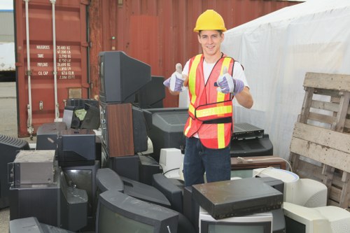 Home clearance professionals at work in Brent Cross