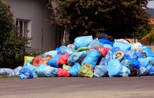 Brent Cross business waste removal service in action